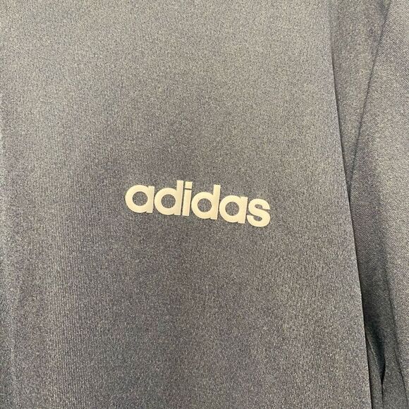 AdidasāClimalite Menās T-Shirt Size Large | Blue Athletic Workout Tee - Picture 4 of 6